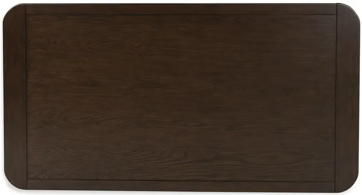 Breckington - Dark Brown - Rectangular Cocktail Table