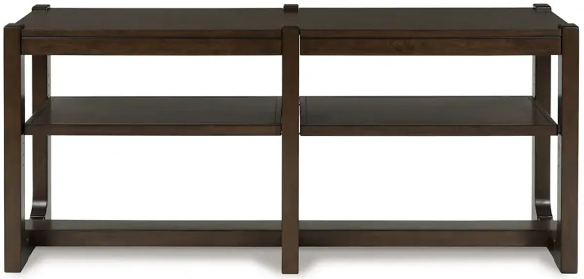 Breckington - Dark Brown - Sofa Table