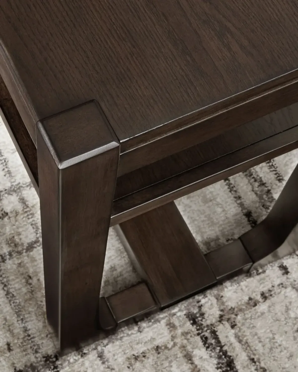 Breckington - Dark Brown - Sofa Table