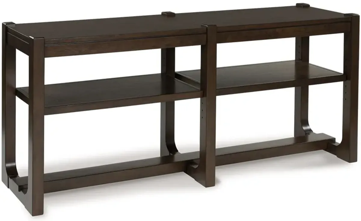 Breckington - Dark Brown - Sofa Table