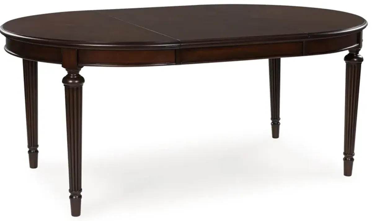 Lavinton - Oval Dining Room Extension Table - Brown