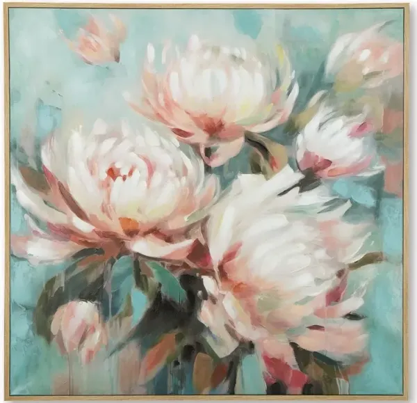 Parryville - Aqua / Pink - Wall Art