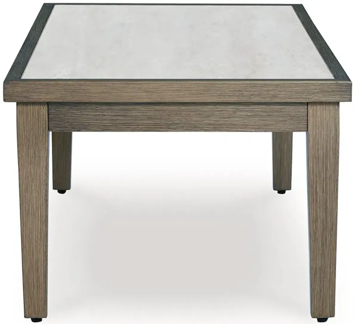 Rainier Ranch - Rectangular Cocktail Table - Brown / Beige