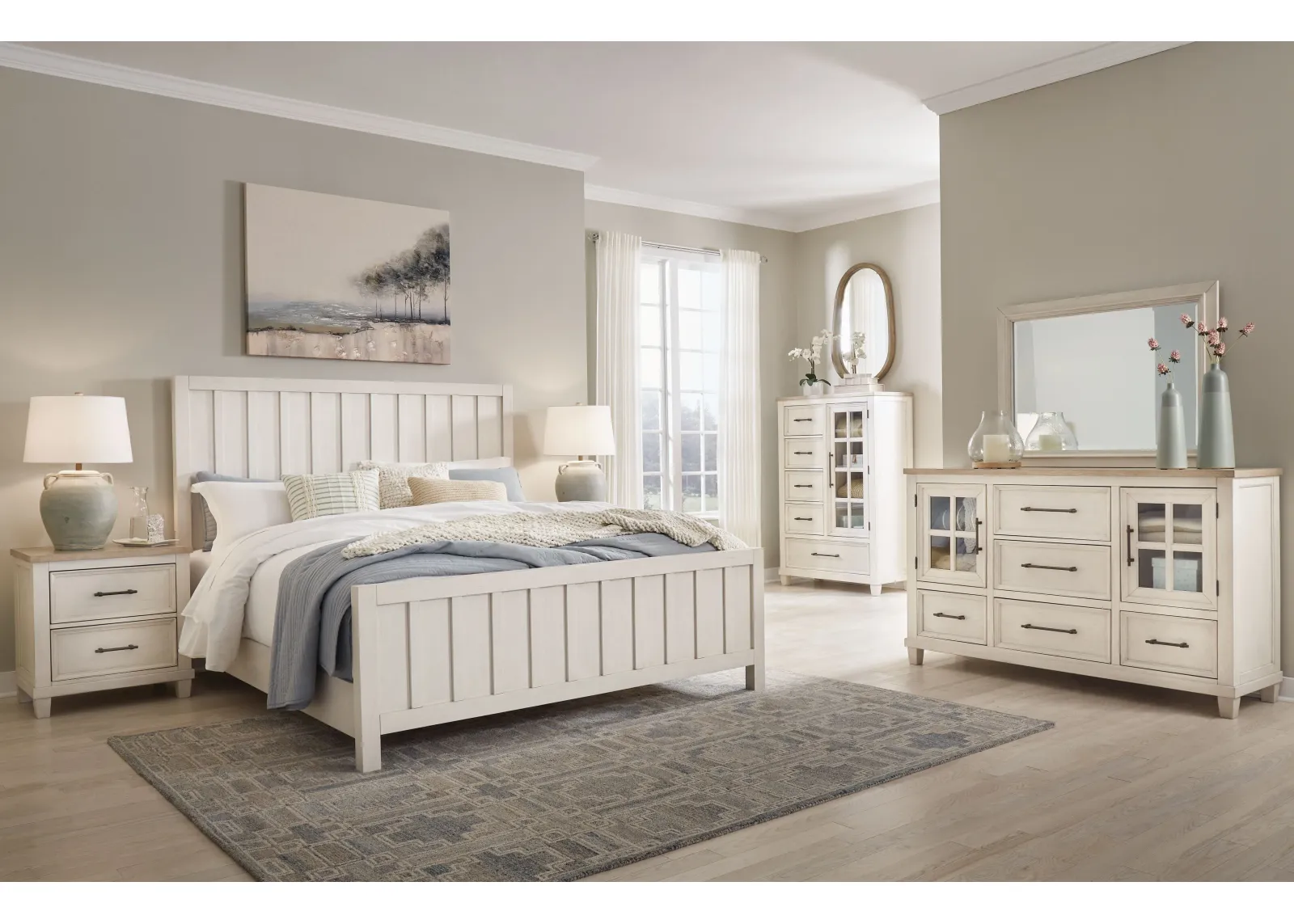 Shaybrock - Panel Bedroom Set