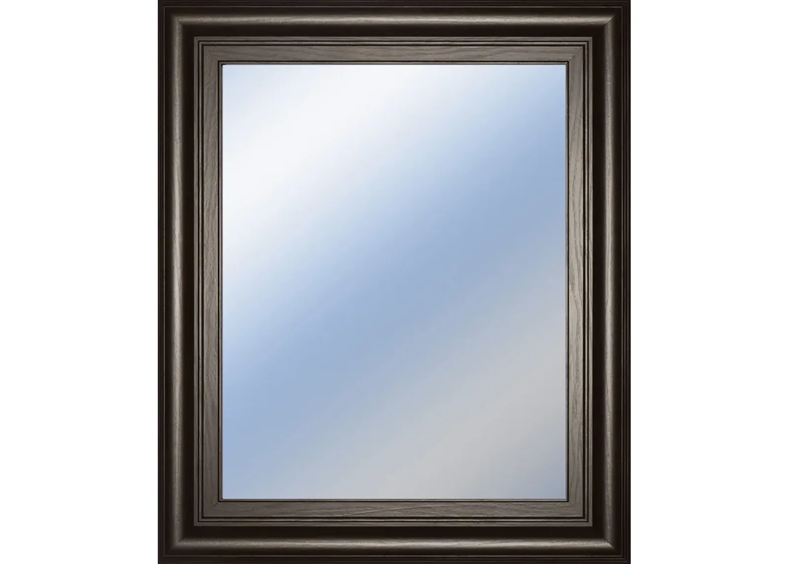 22x26 Decorative Framed Wall Mirror By Classy Art Promotional Mirror Frame #35 - Dark Brown