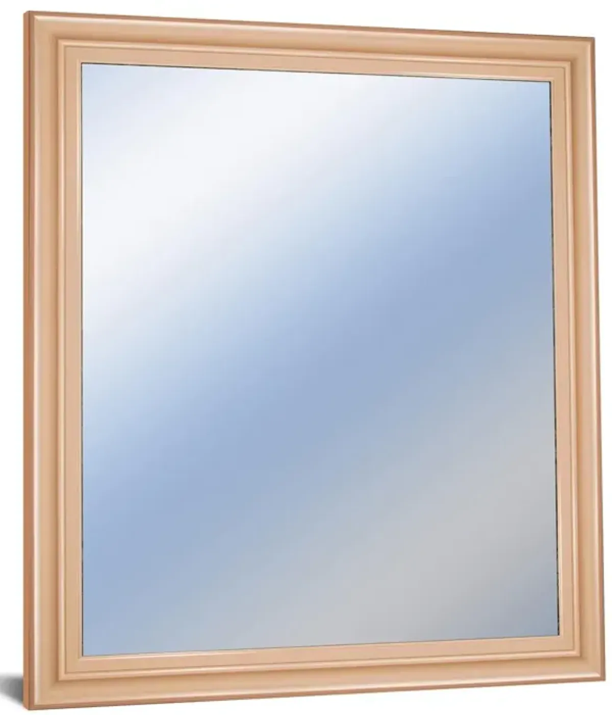 34x40 Decorative Framed Wall Mirror By Classy Art Promotional Mirror Frame #45 - Beige