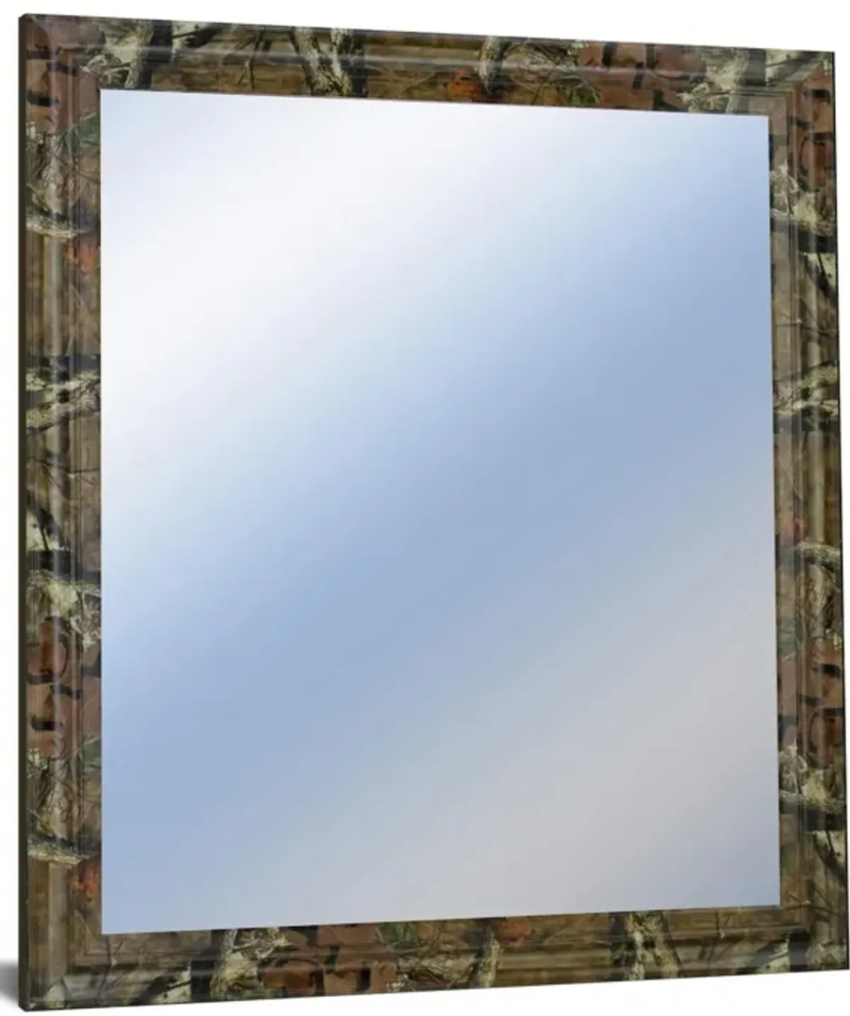 34x40 Decorative Framed Wall Mirror By Classy Art Promotional Mirror Frame #43 - Dark Brown