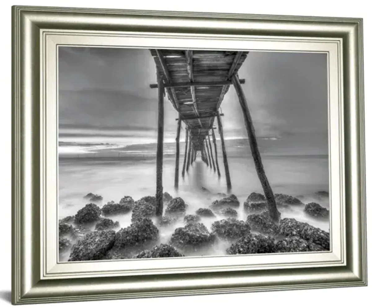 Beneath The Bamboo By Nhiem Hoang The - Framed Print Wall Art - Dark Gray