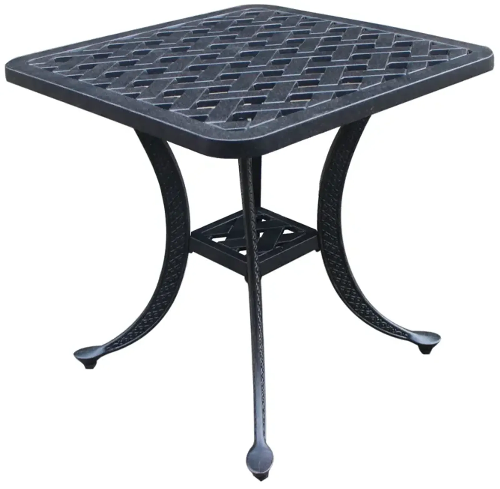 End Table - Dark Lava Bronze