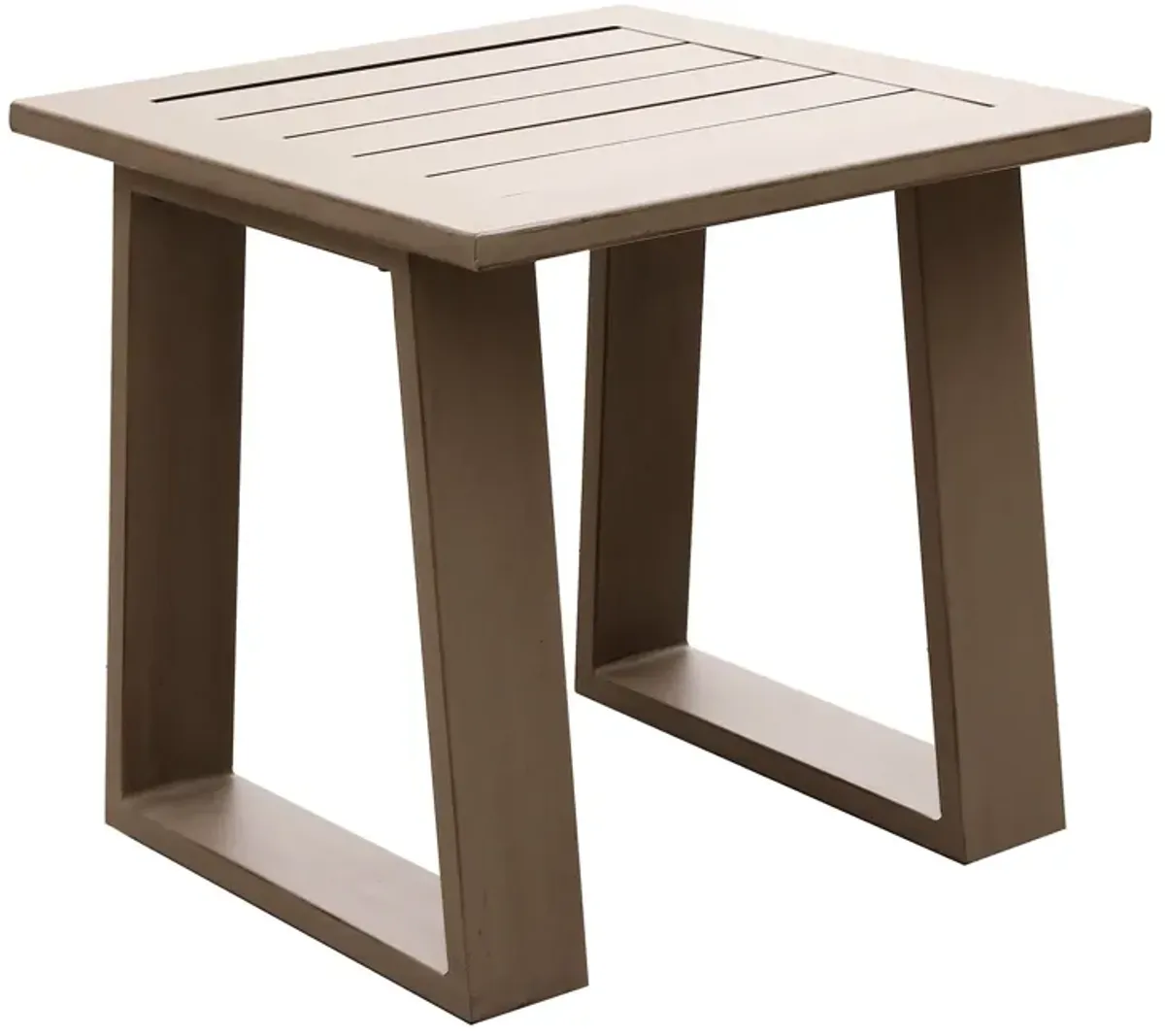 End Table, Wood Grained - Light Brown