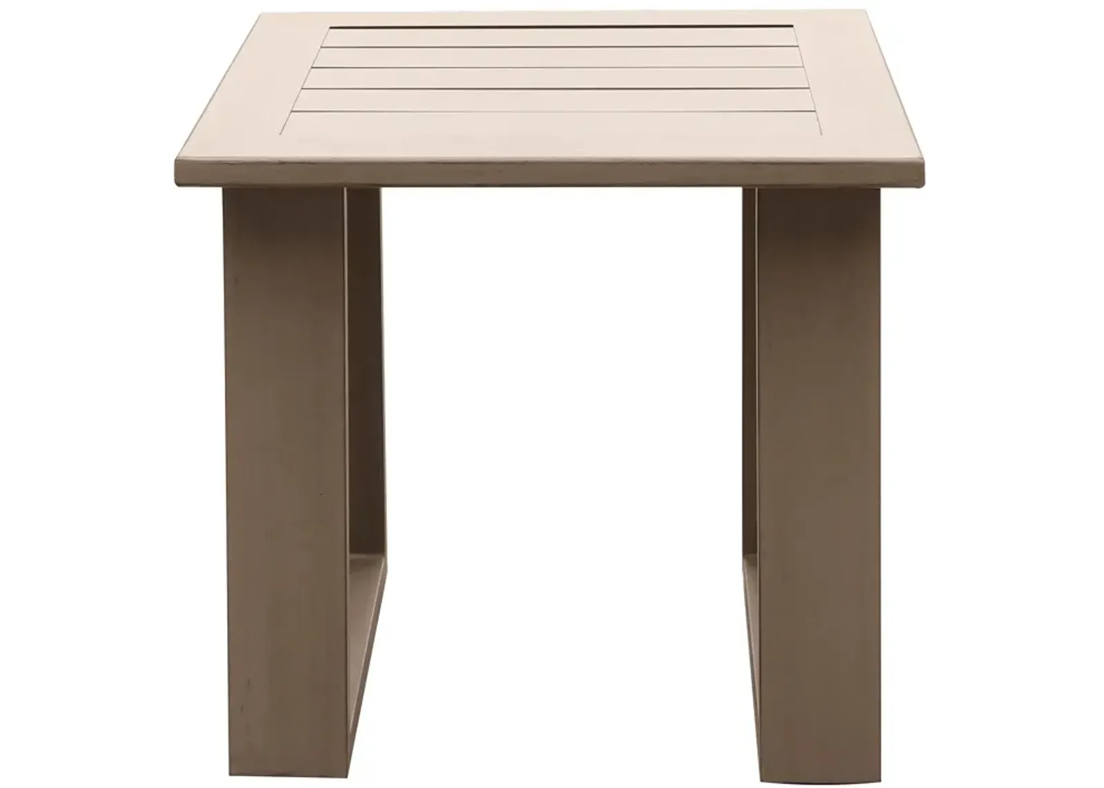 End Table, Wood Grained - Light Brown