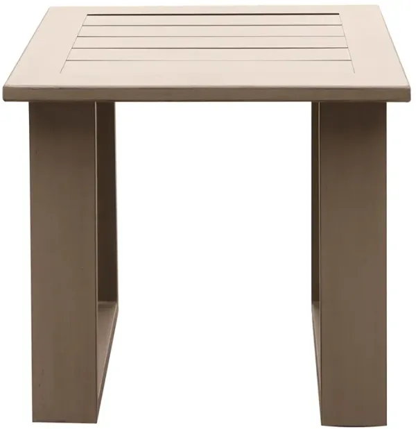 End Table, Wood Grained - Light Brown