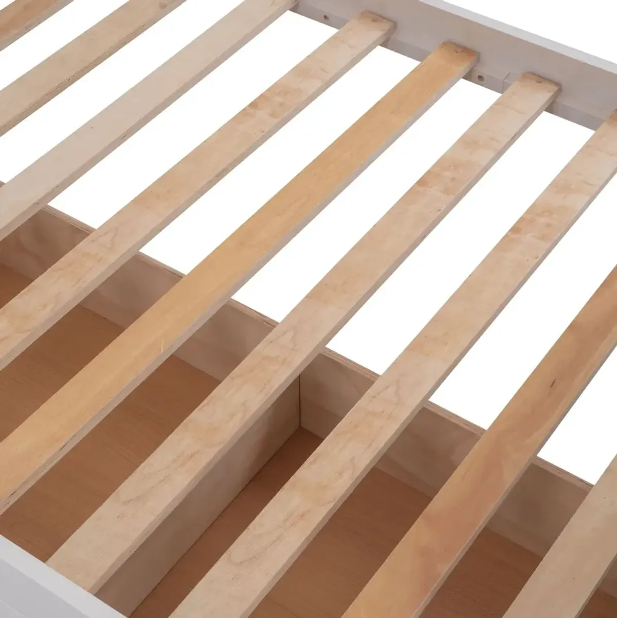 Stairway Twin Over Twin Bunk Bed With Three Drawers For Bedroom, Dorm