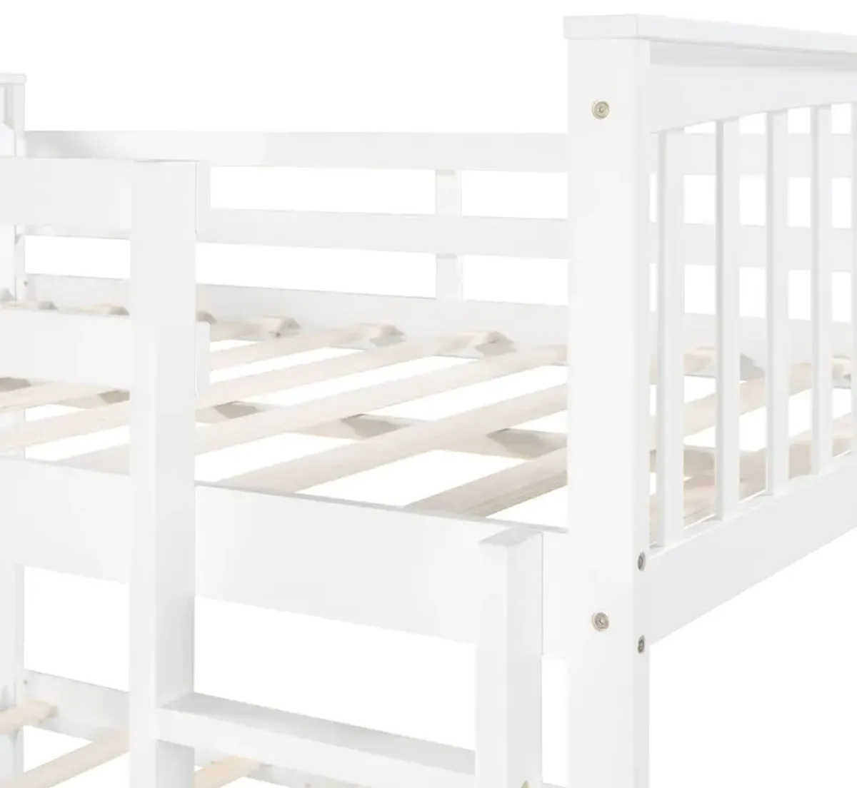 Bunk Bed With Ladder For Bedroom, Guest Room Furniture