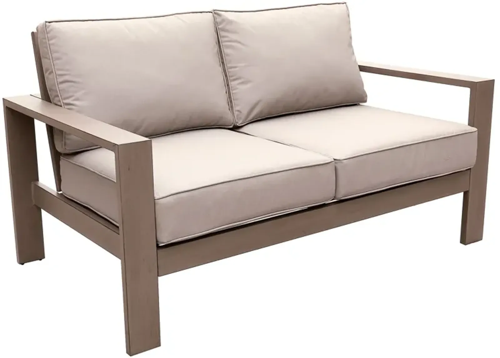 Loveseat, Wood Grained