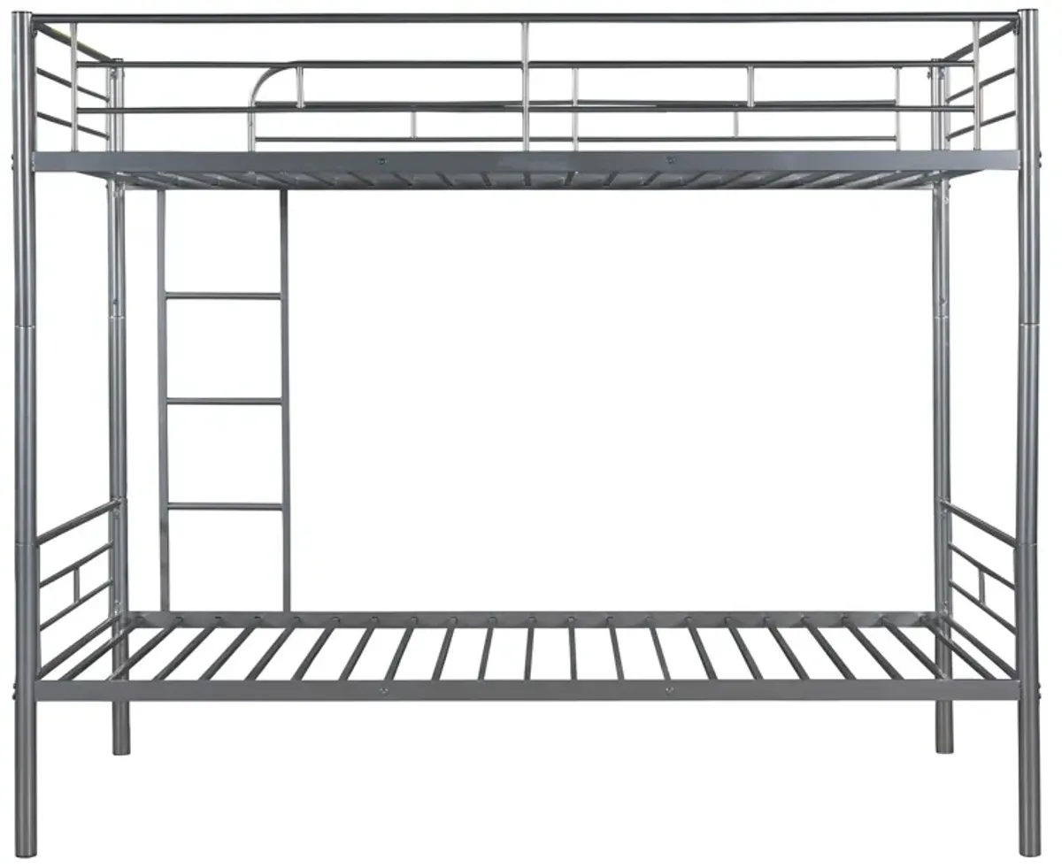 Twin Over Twin Metal Bunk Bed