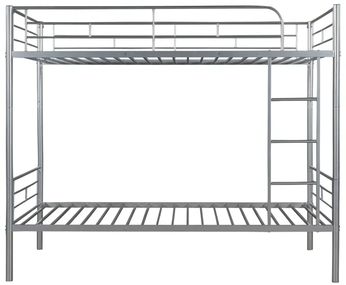 Twin Over Twin Metal Bunk Bed