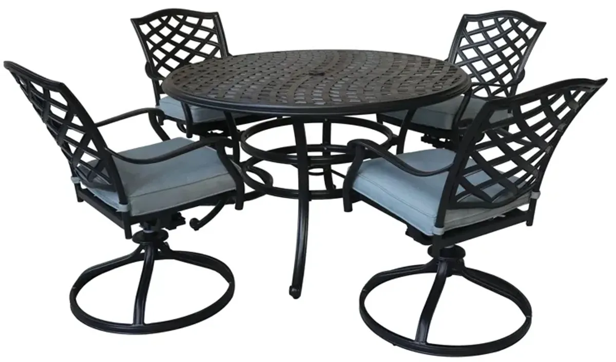 Aluminum Round Dining Set