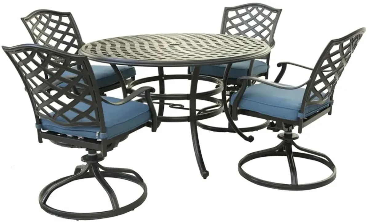 Aluminum Round Dining Set