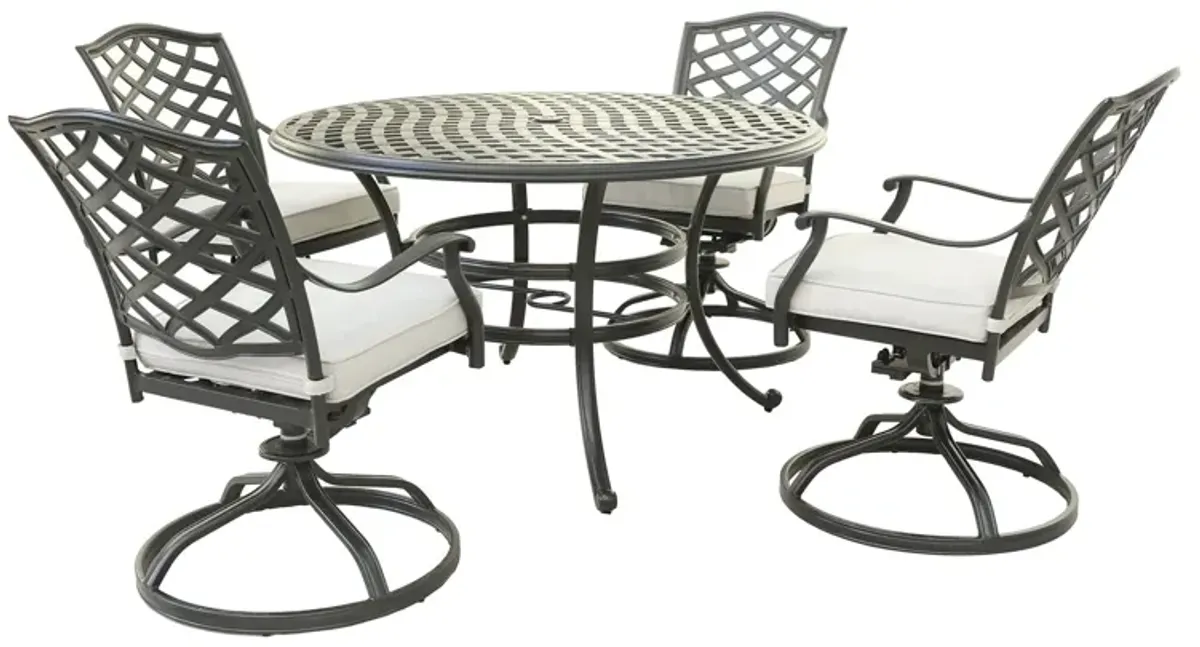 Aluminum Round Dining Set