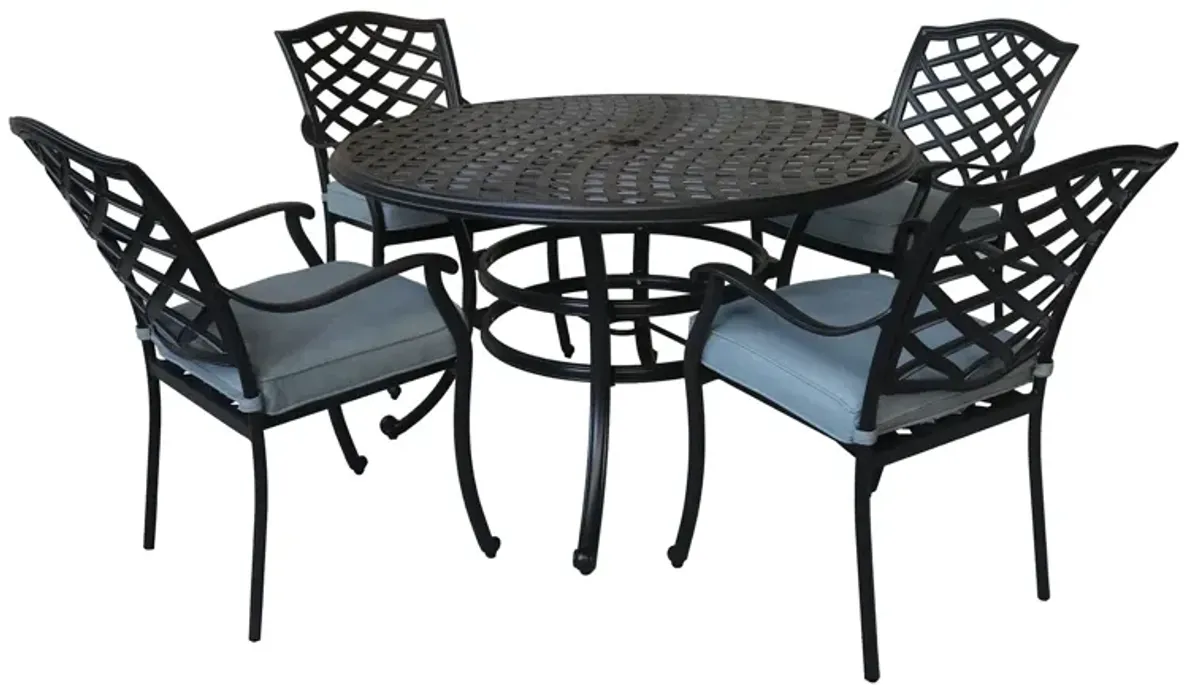 Aluminum Round Dining Set