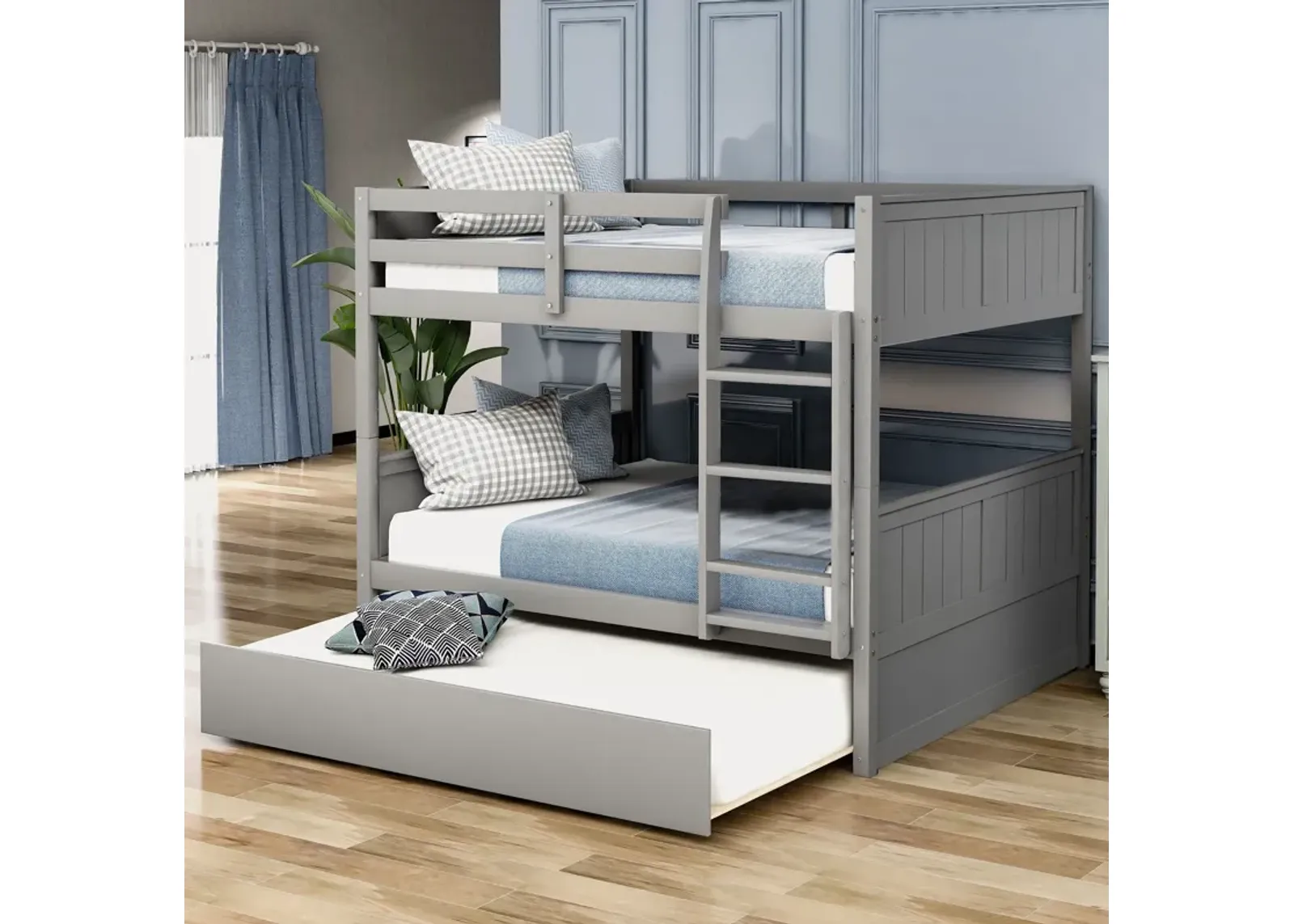 Bunk Bed With Twin Size Trundle