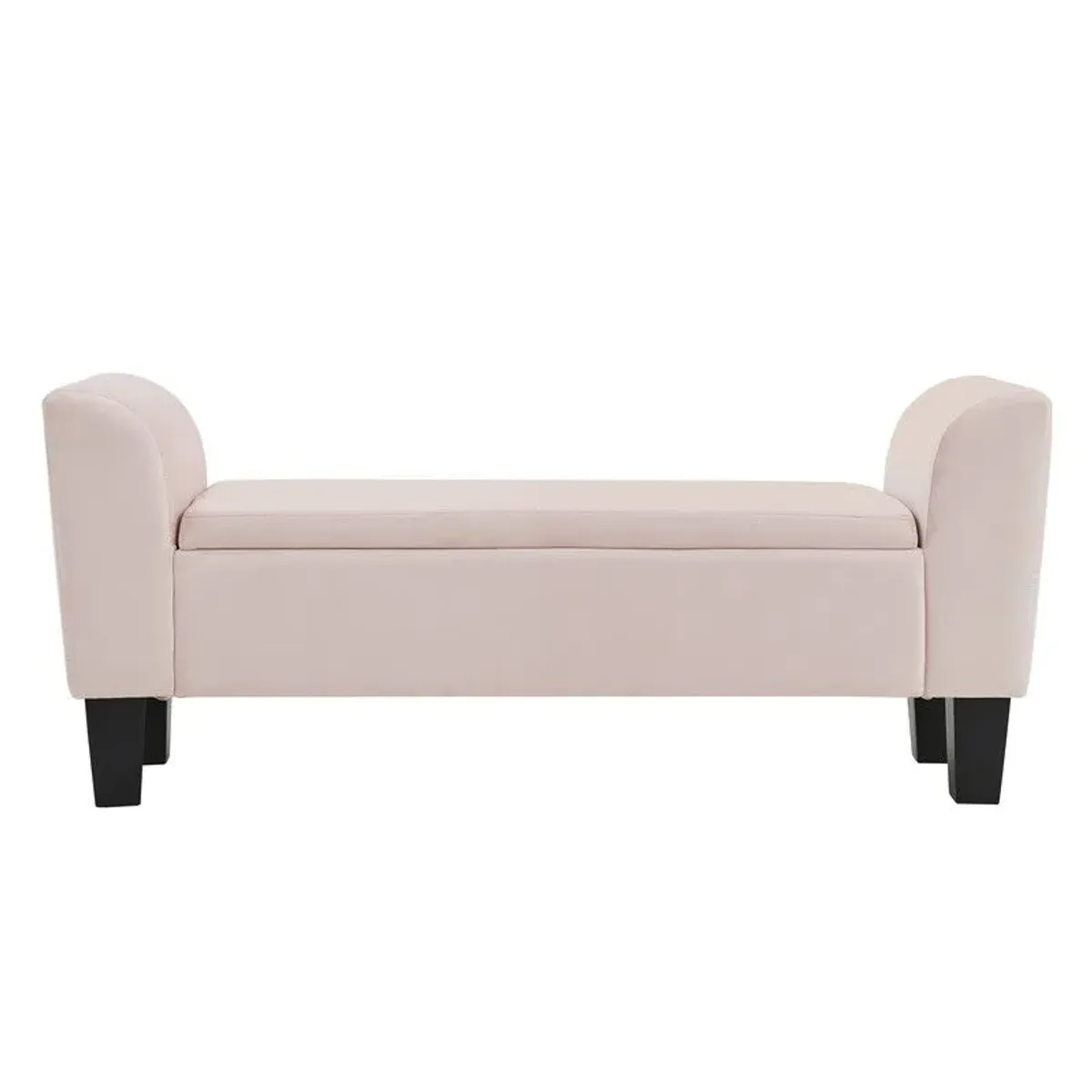 Mila - Velvet Ottoman Bench With Storage