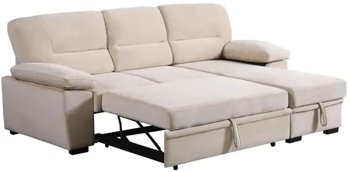 Kipling - Reversible Sleeper Sectional Sofa Chaise