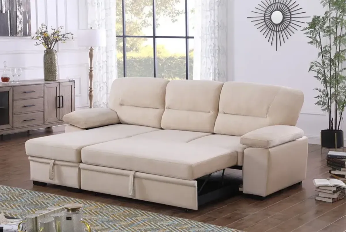 Kipling - Reversible Sleeper Sectional Sofa Chaise