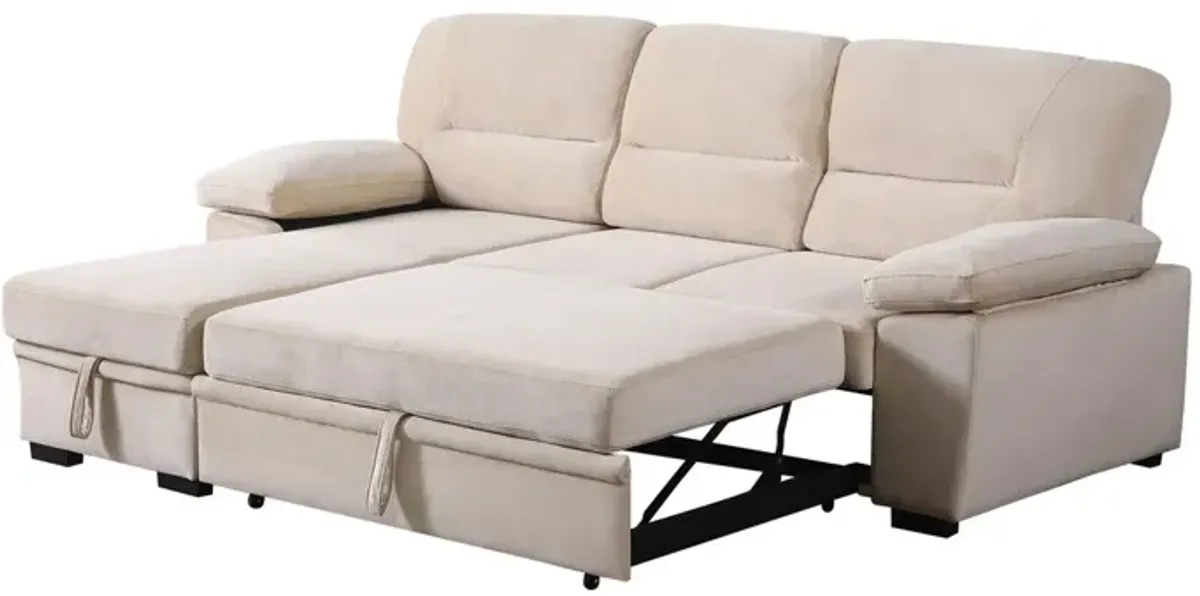 Kipling - Reversible Sleeper Sectional Sofa Chaise