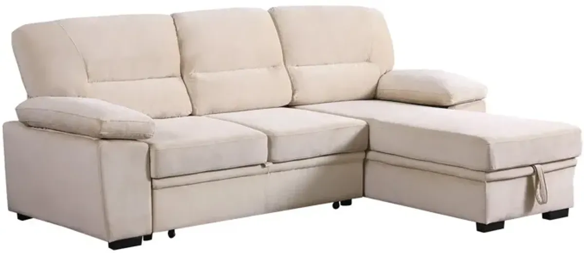 Kipling - Reversible Sleeper Sectional Sofa Chaise