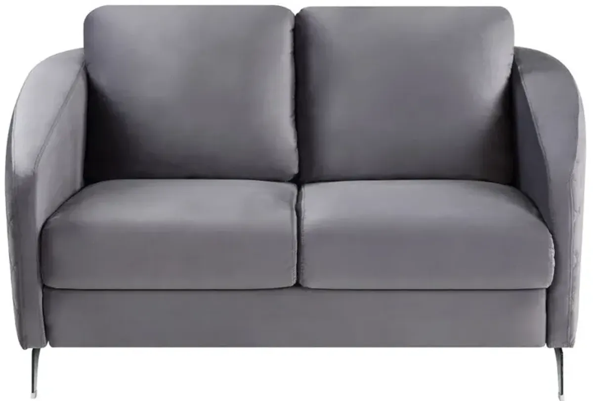 Sofia - Velvet Modern Chic Loveseat Couch