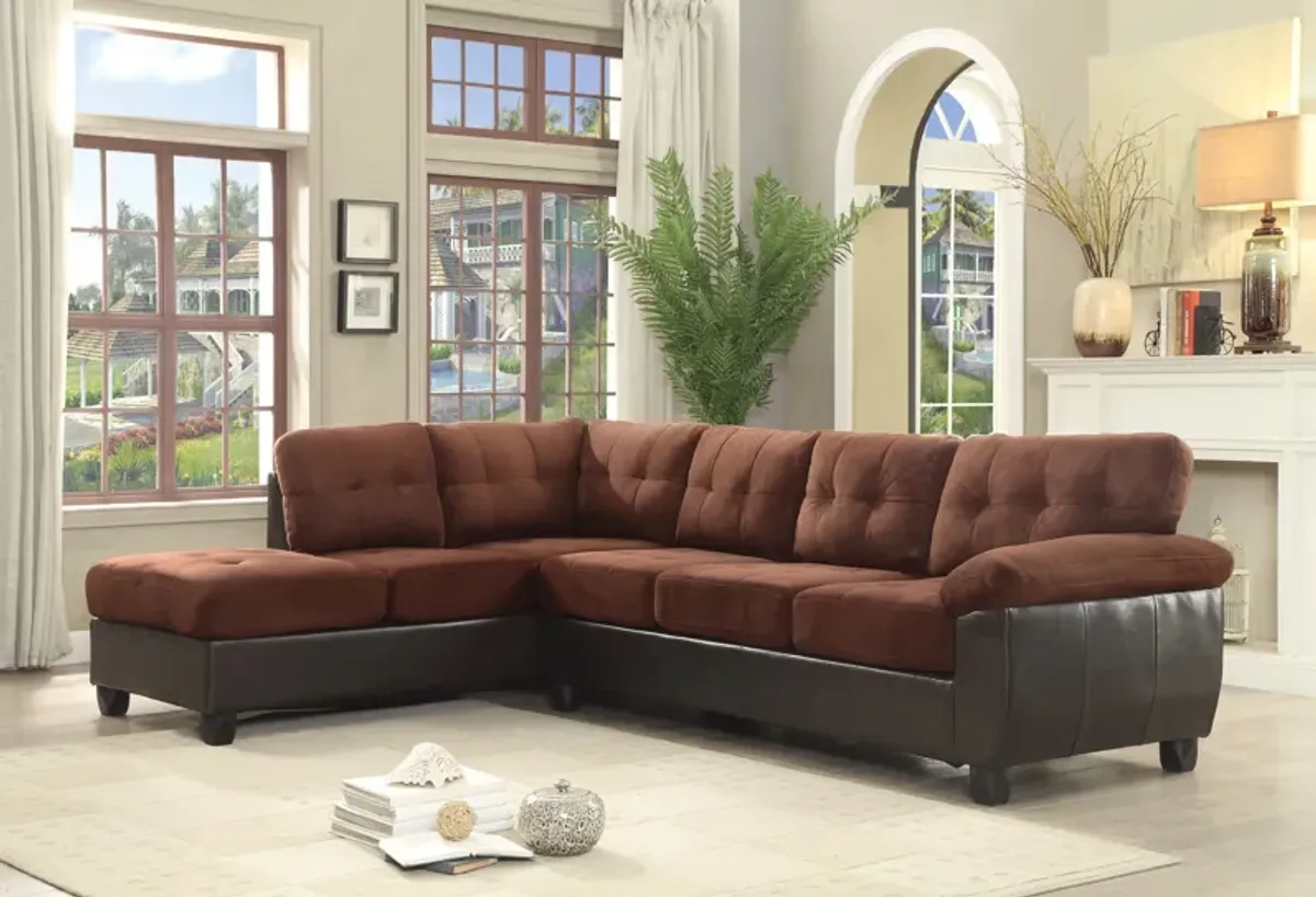 Gallant - G906B-SC Sectional - Chocolate