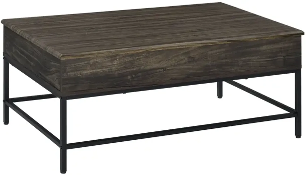 Cliff - Lift Top Coffee Table - Brown