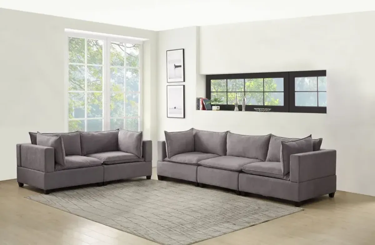 Madison - Fabric Sofa Loveseat Living Room (Set of 2)