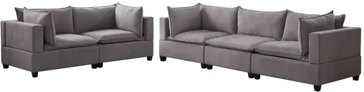 Madison - Fabric Sofa Loveseat Living Room (Set of 2)