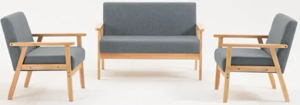 Bahamas - Loveseat And 2 Chair Living Room (Set of 3)