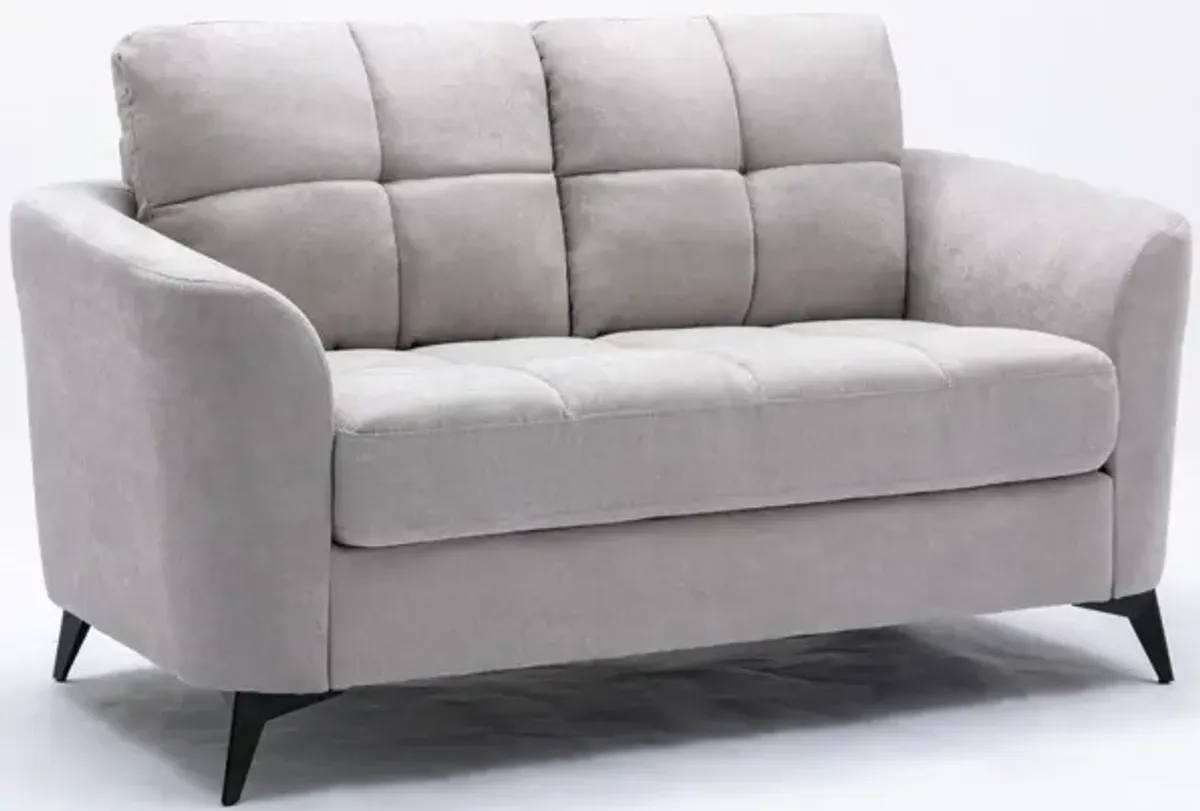 Callie - Woven Fabric Loveseat