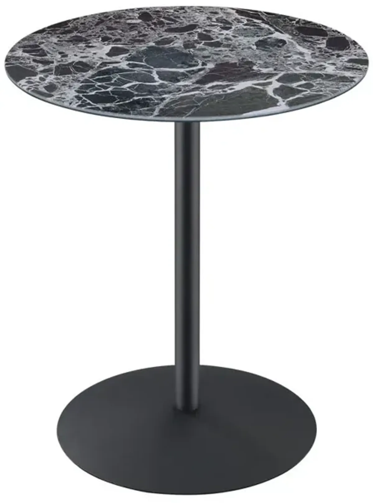 Circa - 17.5" End Table With Marble Textured Top