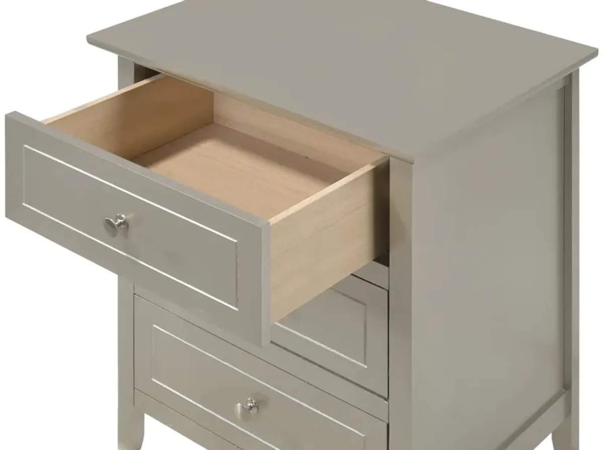 Daniel - 3 Drawer Nightstand