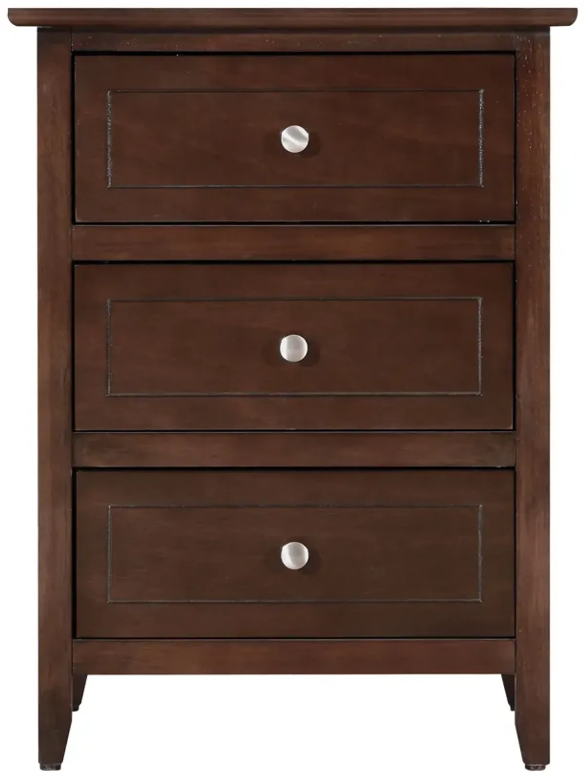 Daniel - 3 Drawer Nightstand