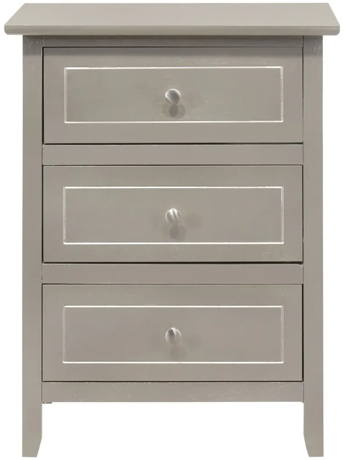 Daniel - 3 Drawer Nightstand