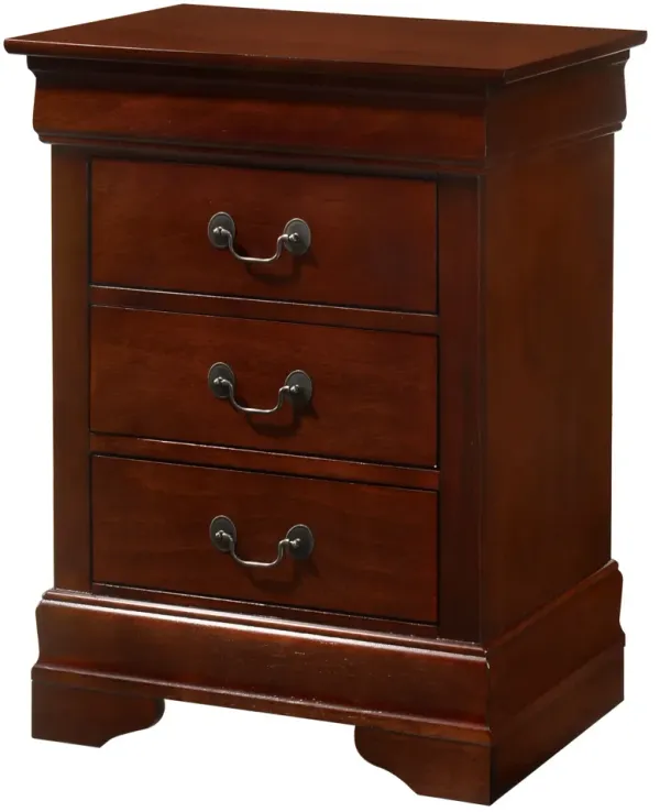 Louis Phillipe - Nightstand - Wood