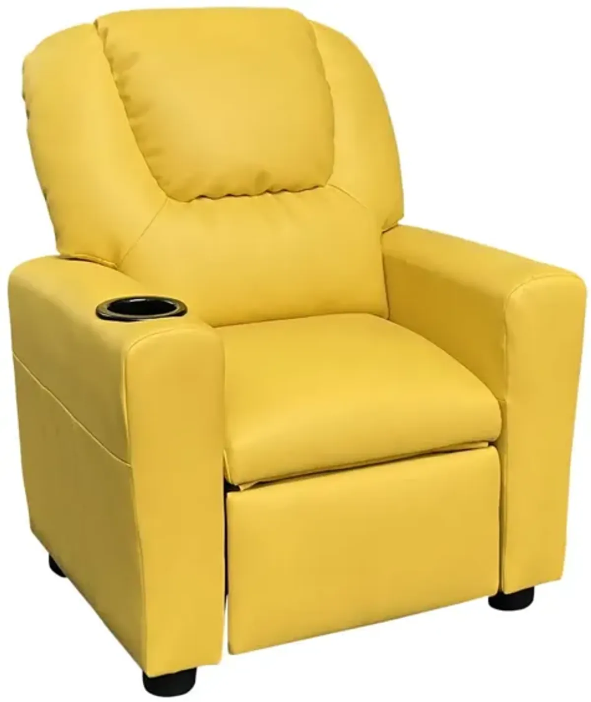 Marisa - PU Leather Kids Recliner Chair With Cupholder