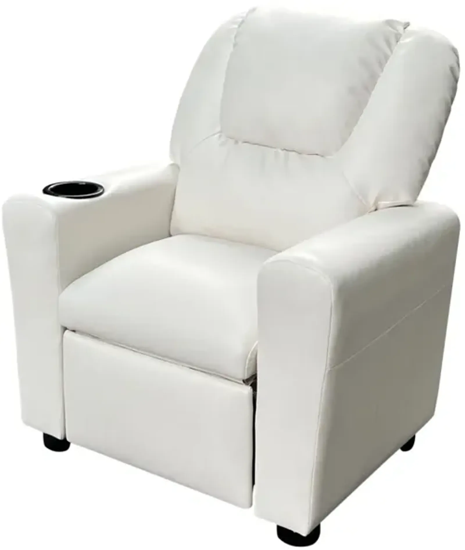 Marisa - PU Leather Kids Recliner Chair With Cupholder