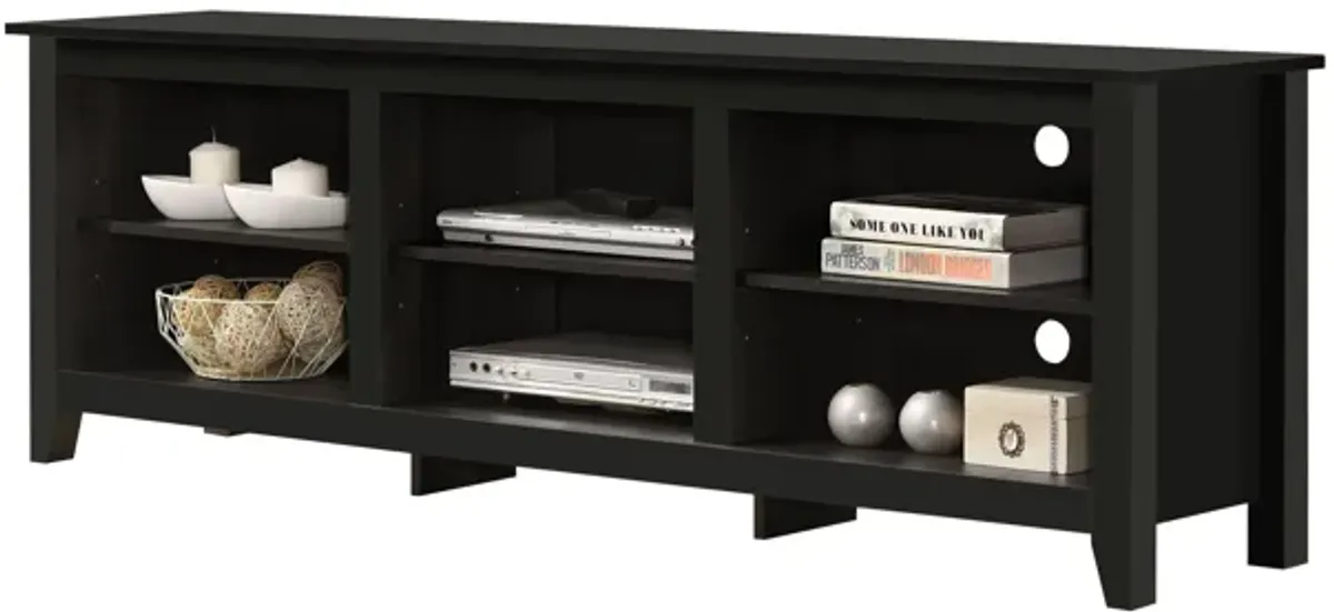 Benito - TV Stand With Open Shelves And Cable Management