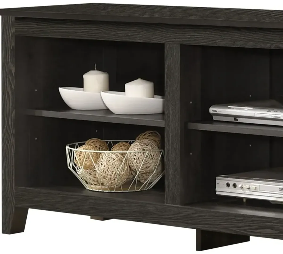 Benito - TV Stand With Open Shelves And Cable Management