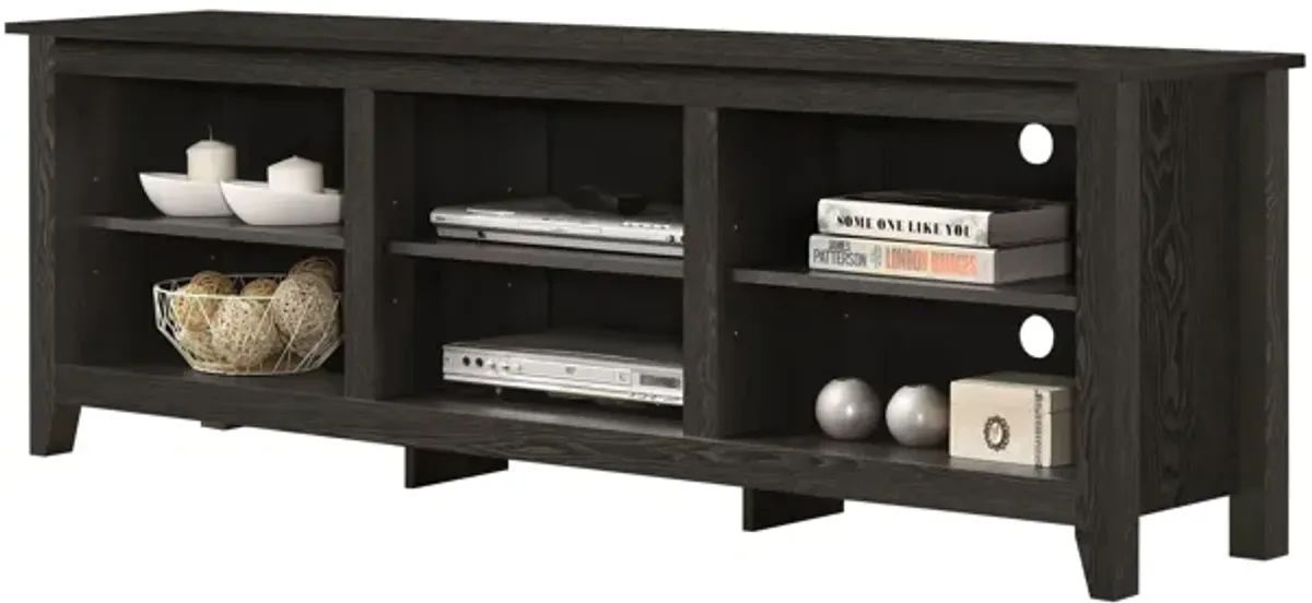 Benito - TV Stand With Open Shelves And Cable Management