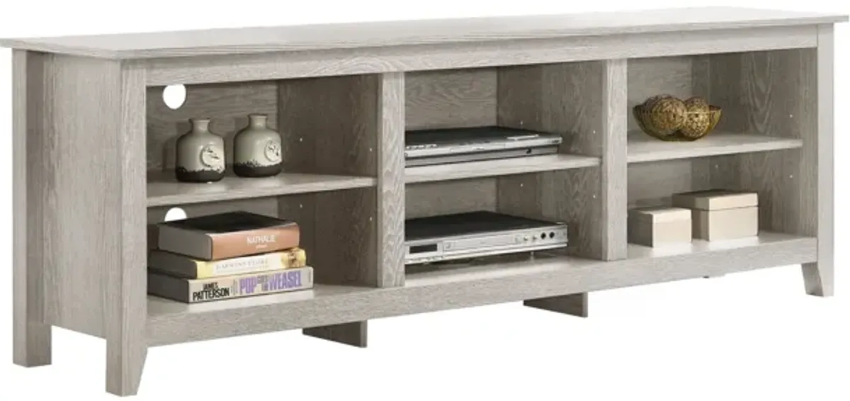 Benito - TV Stand With Open Shelves And Cable Management