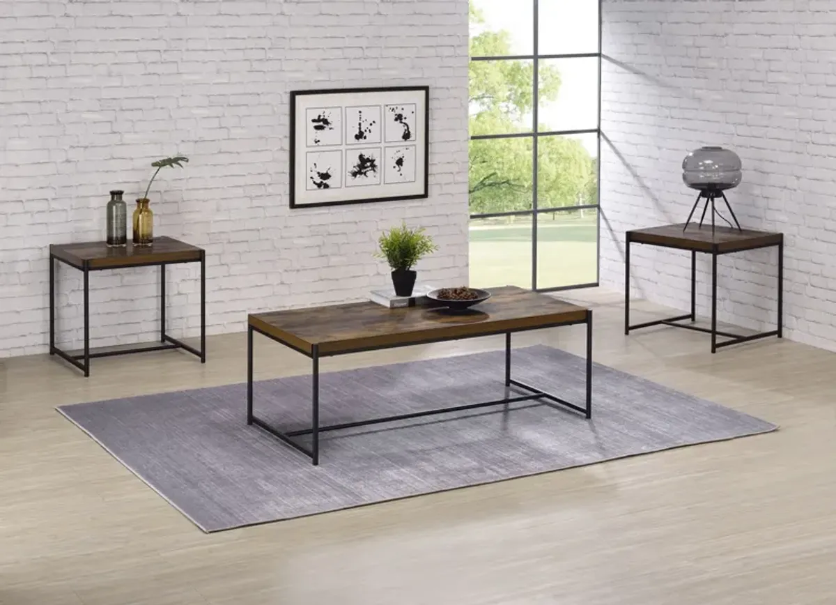 Lennox - 3 Piece Coffee And End Table (Set of 3)